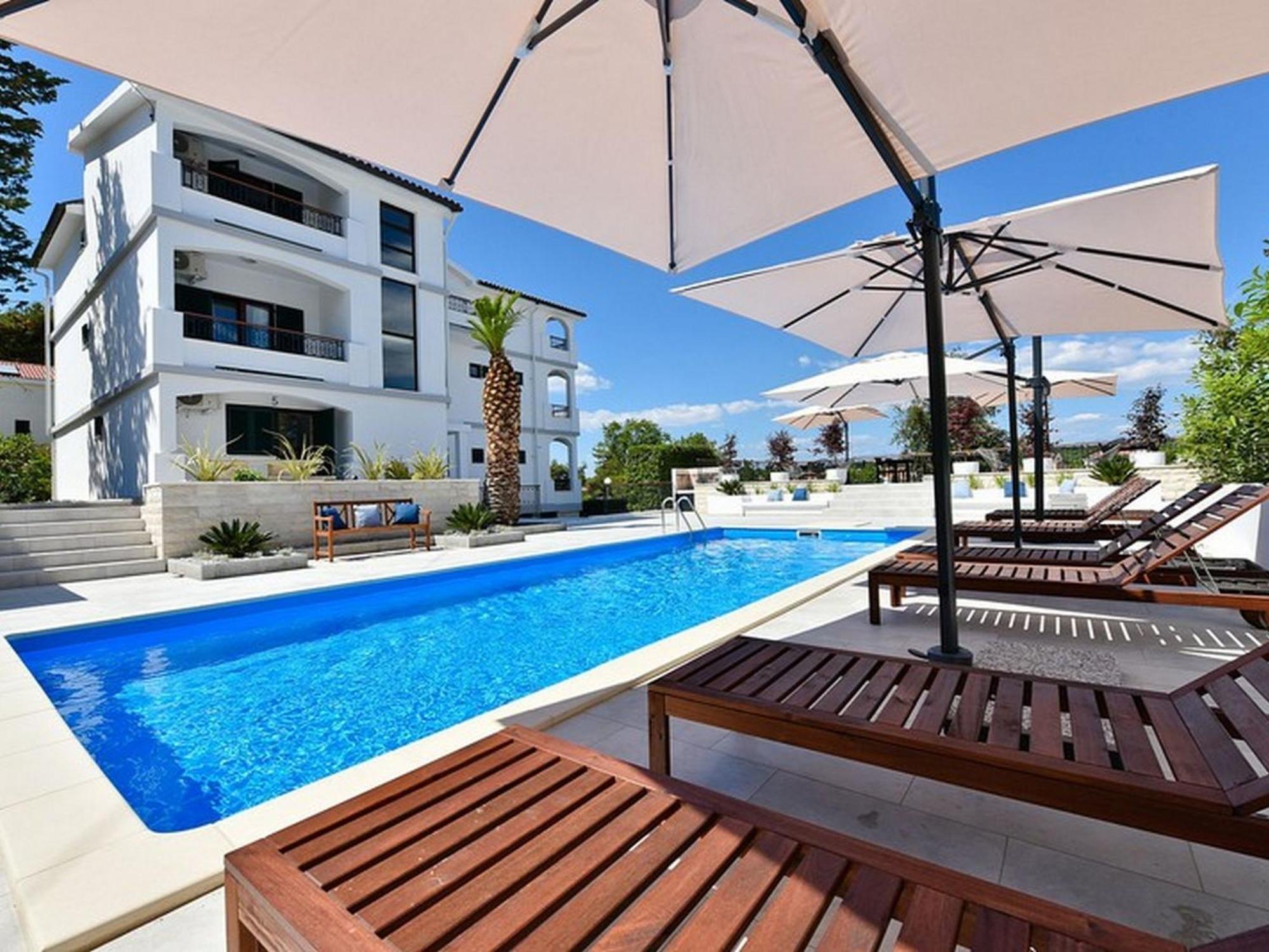 Mediterraneo Garden Apartments Petrcane Cameră foto