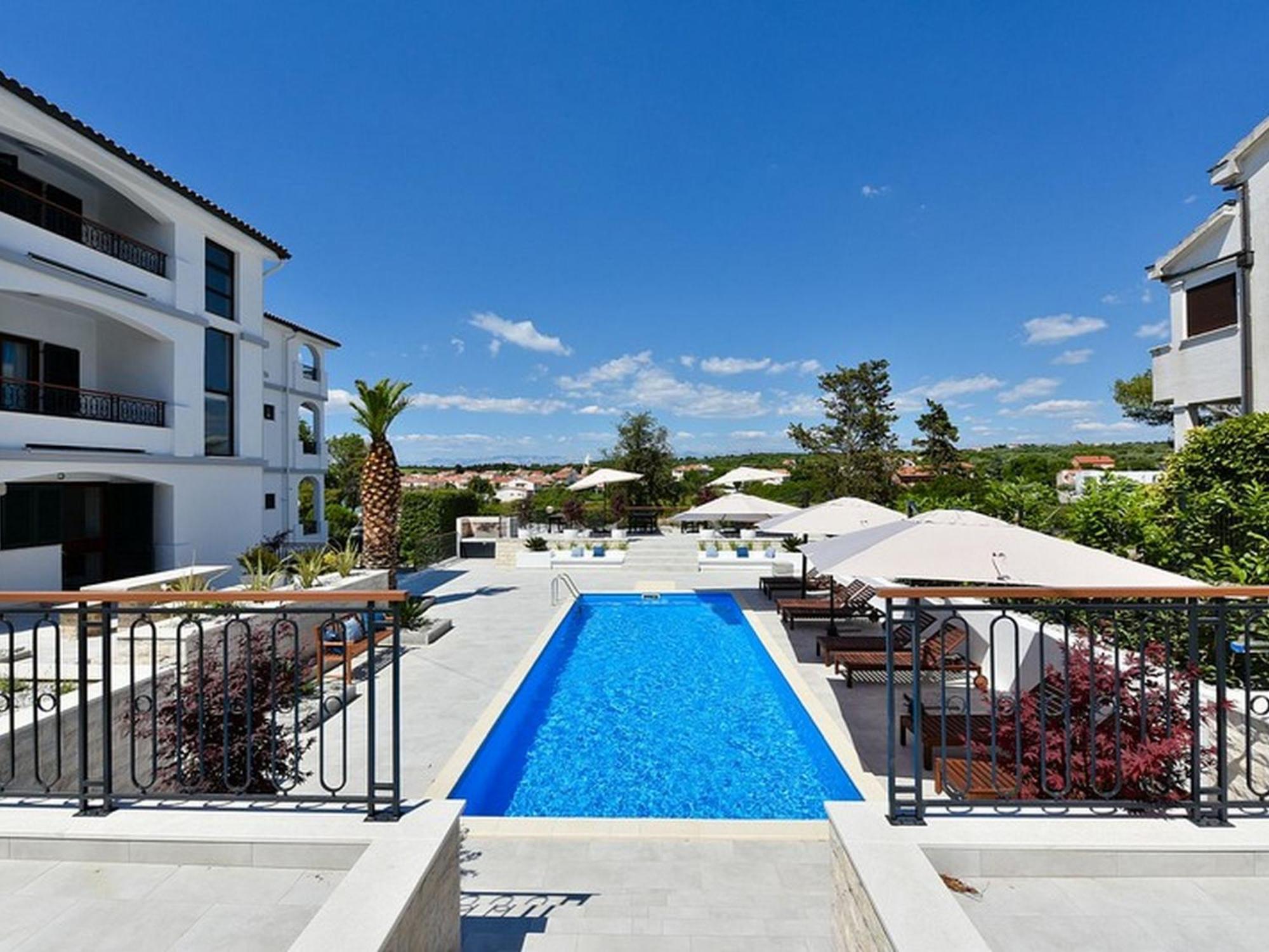 Mediterraneo Garden Apartments Petrcane Cameră foto
