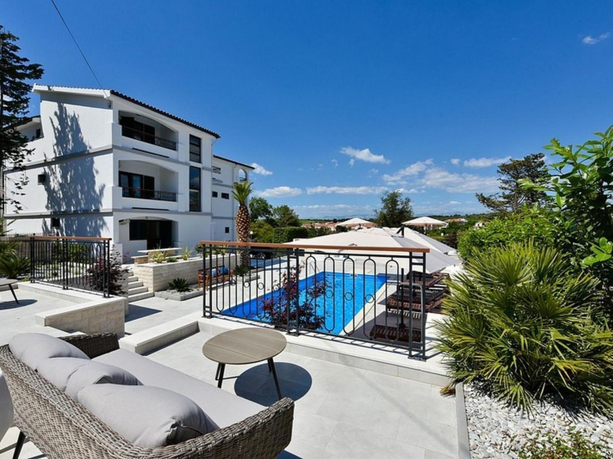 Mediterraneo Garden Apartments Petrcane Cameră foto